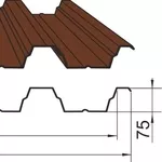 Профнастил кровельный Н75