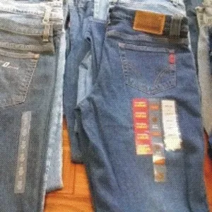 Фирменные джинсовые изделия известных брендов из США