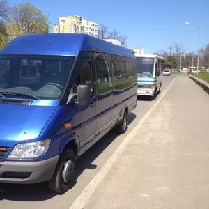 Пассажирские перевозки Одесса,  заказ автобусов 6-50 мест