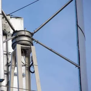 Вертикальный ветрогенератор бесшумный иннерционный,  Украина
