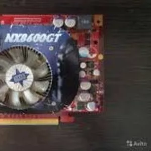 Видеокарта Nvidia GF NX 8600  в отл состоянии - кулер заменен на проце
