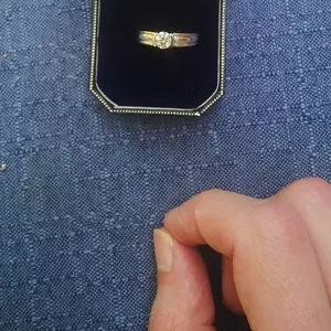 Кольцо Tiffany (копия) с бриллиантом 0, 56к