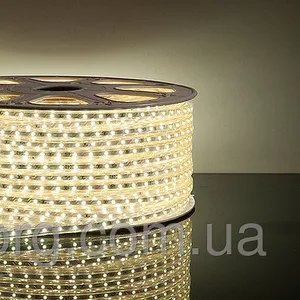 Герметичная лента LT-100M-220V (3528,  60 led) белый