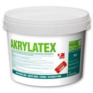 Краска для наружных поверхностей для бетонных поверхностей AKRYLATEX 1