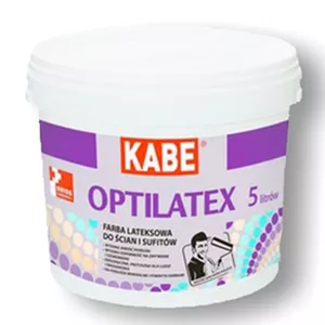 Латексная краска для стен и потолков Optilatex 10л ( Польша) 