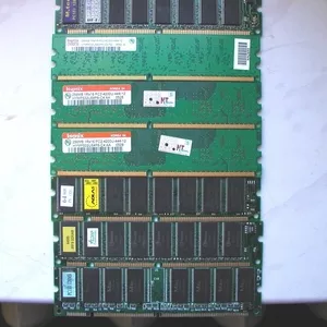 Модули памяти (DIMM) 512mb,  256mb,  266mb, 128mb,  64mb.