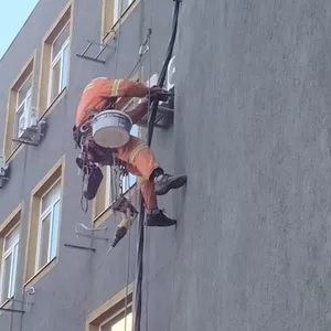 Утепление стен, подъездов, фасадов высотные работы Одесса