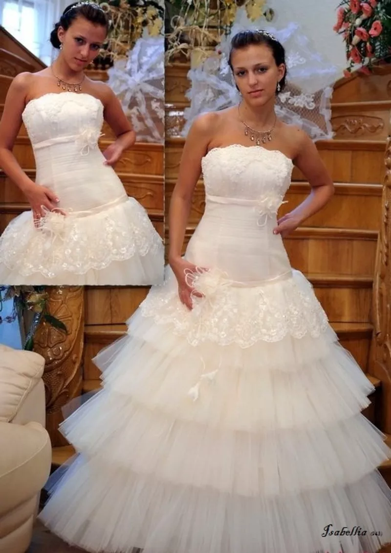 Новое свадебное платье коллекции 2011+эксклюзив.подарки 6