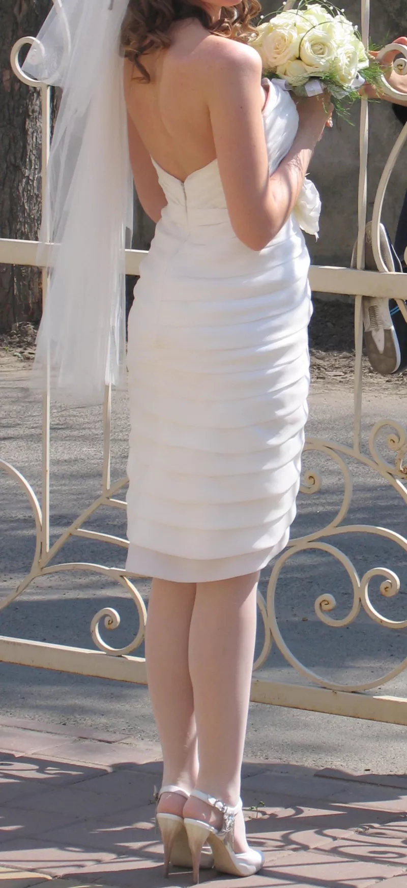 Свадебное платье (короткое)! 2