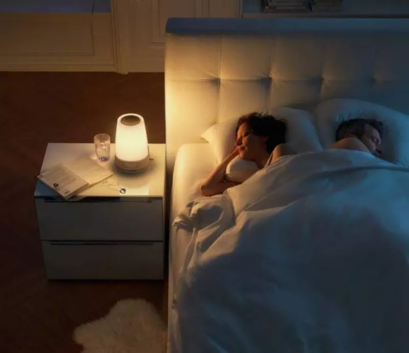 Световой будильник philips wake-up light 6