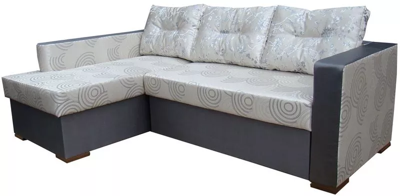 Мягкий раскладной Угловой диван Денвер А вика 3