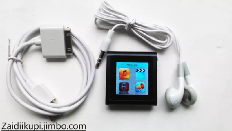 MP4 плеер 8Gb,  iPod Nano 6-го поколения (КОПИЯ) 4