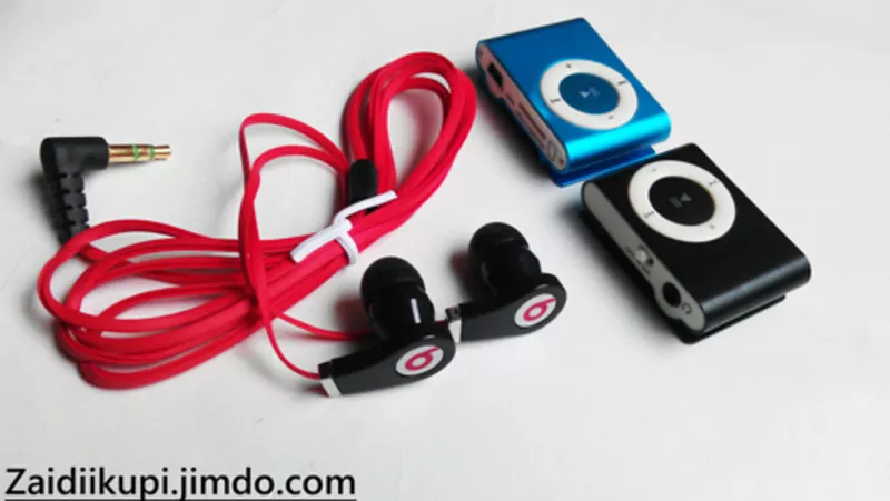 MP3-плеер IPOD SHUFFLE + Monster Beats 4