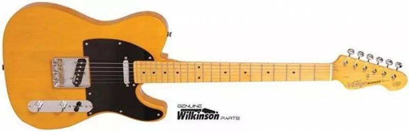 Продам электрогитару VINTAGE V-52BS Butterscotch