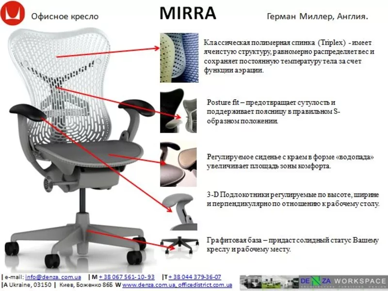 Кресло Мирра Одесса - Герман Миллер