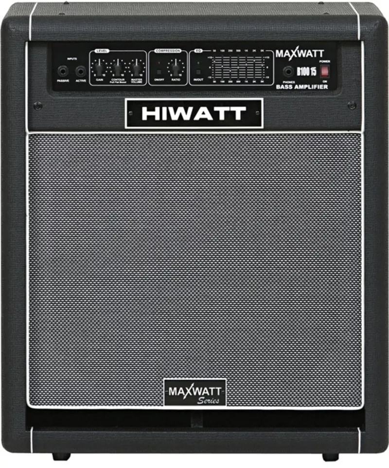 Продам комбоусилитель басовый Hiwatt B-100 Maxwatt