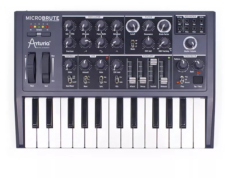  Продам аналоговый синтезатор Arturia Microbrute