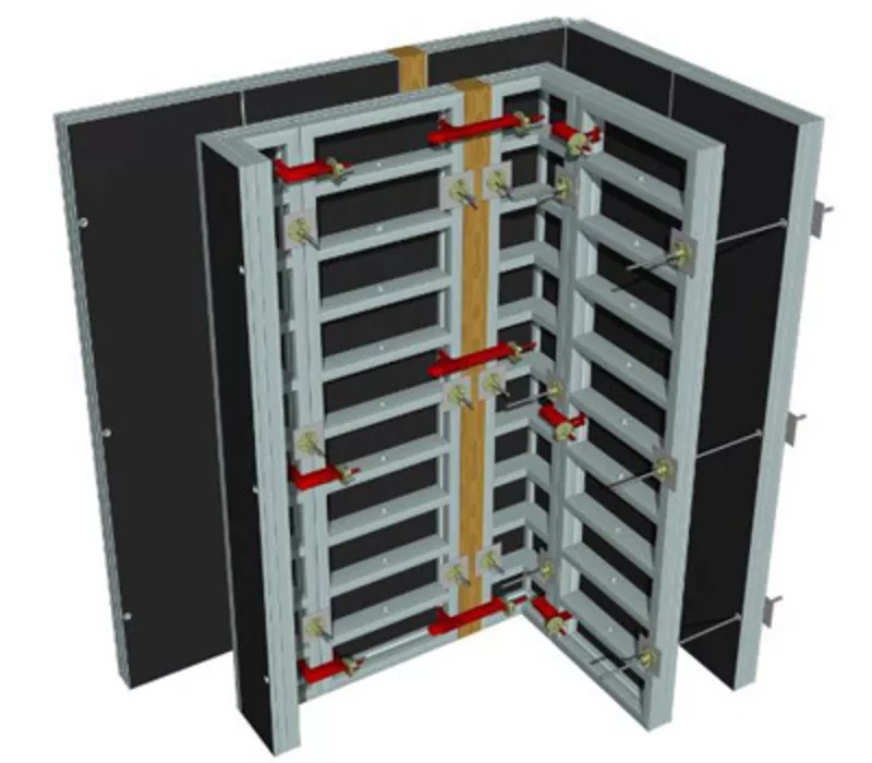 Строительная опалубка в Аренду (опалубка перекрытий и стеновая)