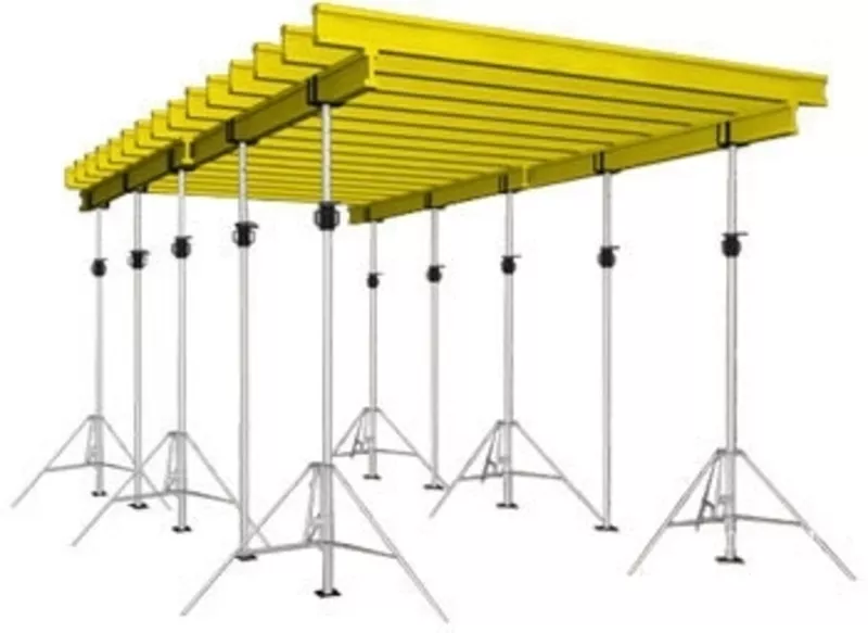 Строительная опалубка в Аренду (опалубка перекрытий и стеновая) 2