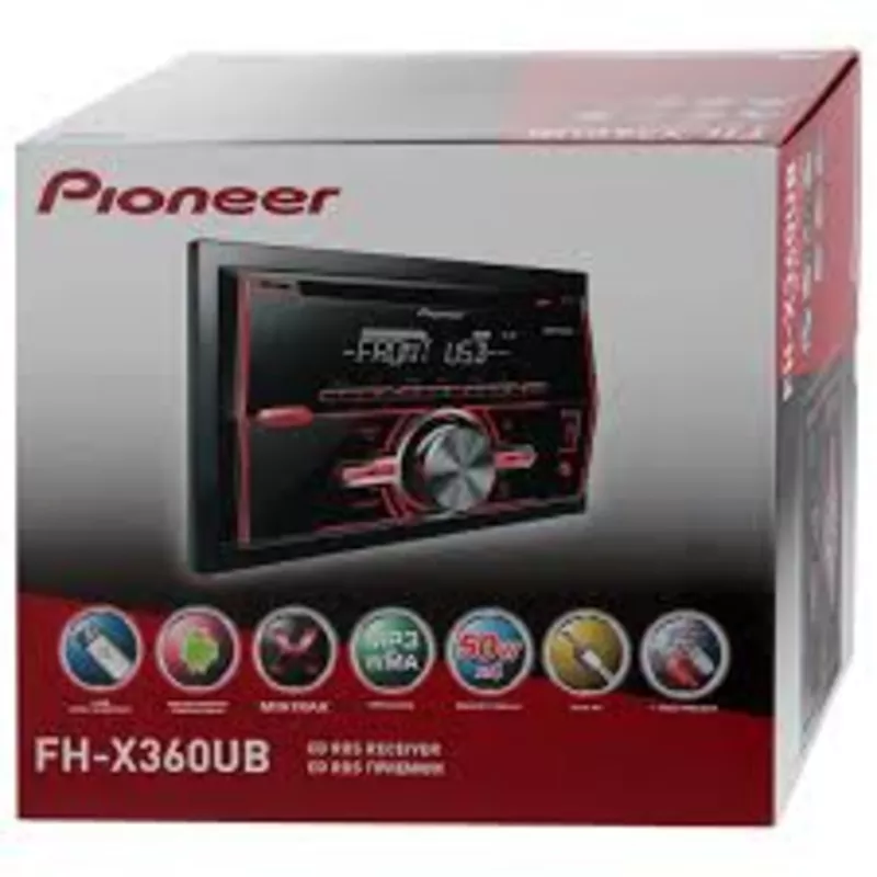 Автомагнитола Pioneer FH-X360UB 3
