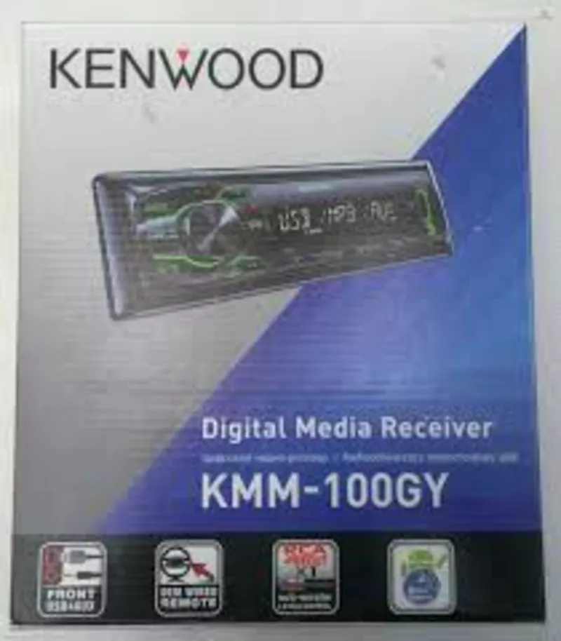 Автомагнитола Kenwood KMM-100GY 2