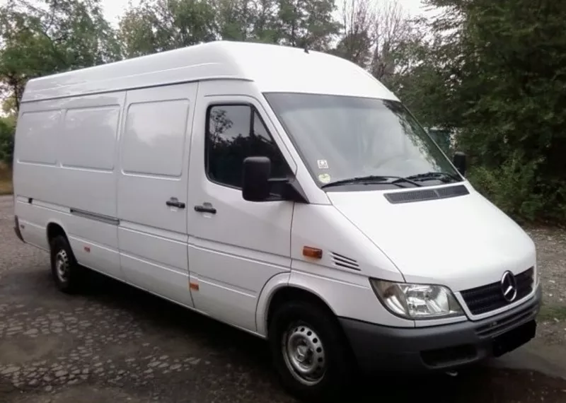 Грузоперевозки автомобилем Mercedes Sprinter Maxi по Одессе 