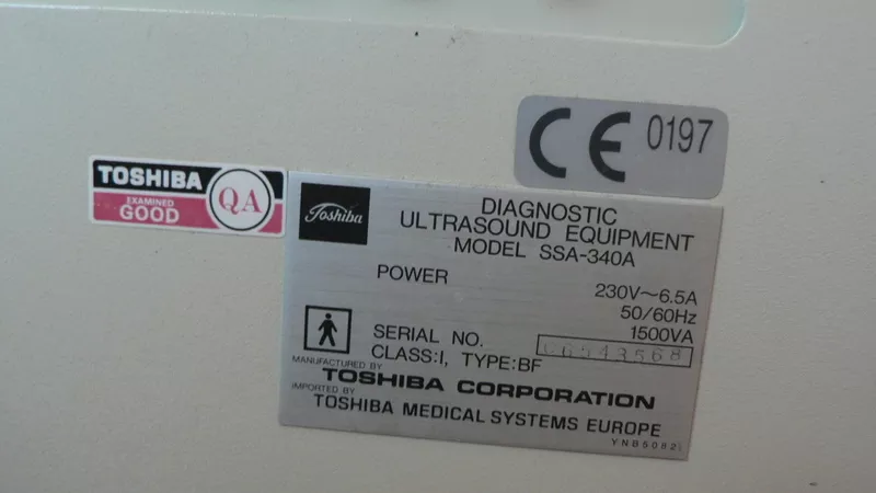 Ультразвуковой сканер с цветным допплером Toshiba Ессосее (SSA-340)  8