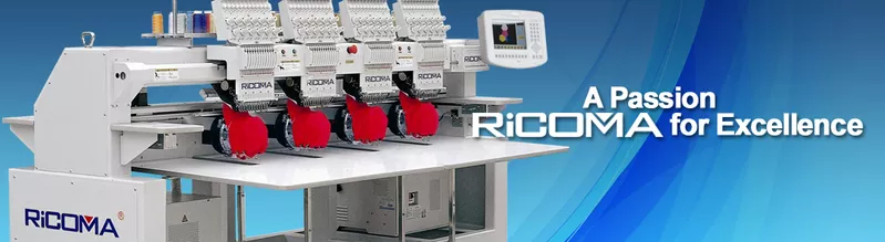Многоголовая вышивальная машина Ricoma