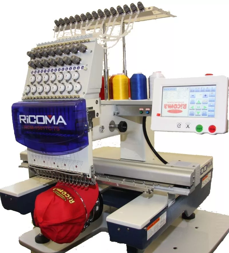 Многоголовая вышивальная машина Ricoma 2