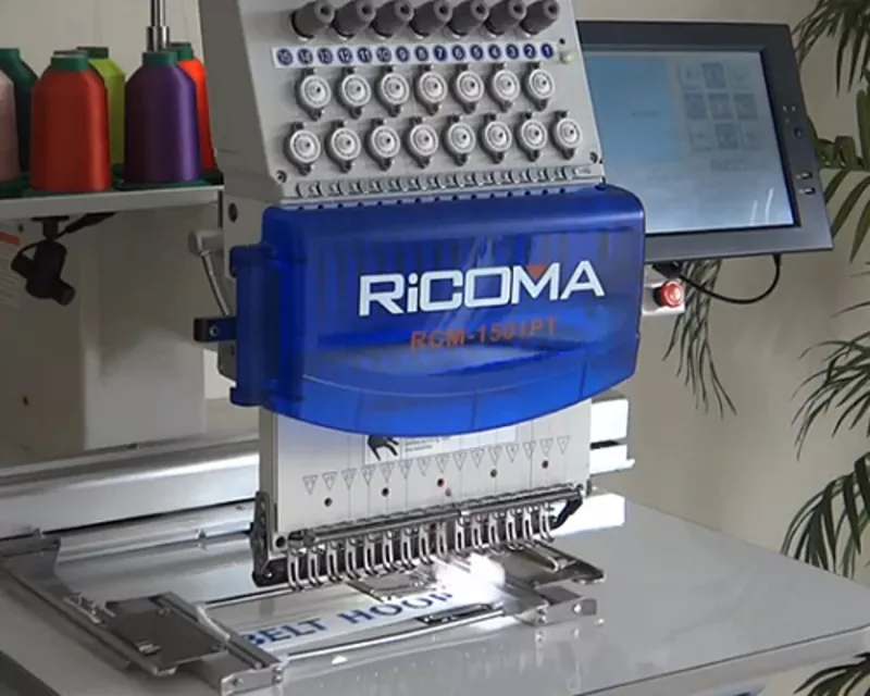 Многоголовая вышивальная машина Ricoma 3