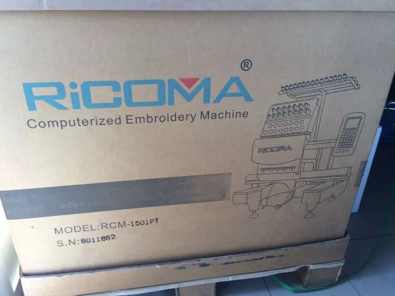 Промышленную вышивальную машину Ricoma RCM 1201TC-7S 2