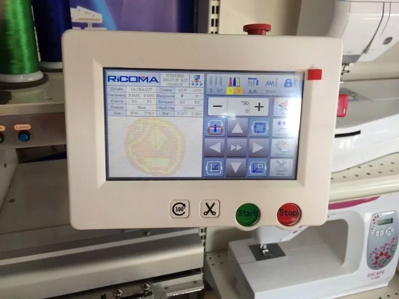 Промышленную вышивальную машину Ricoma RCM 1201TC-7S 4