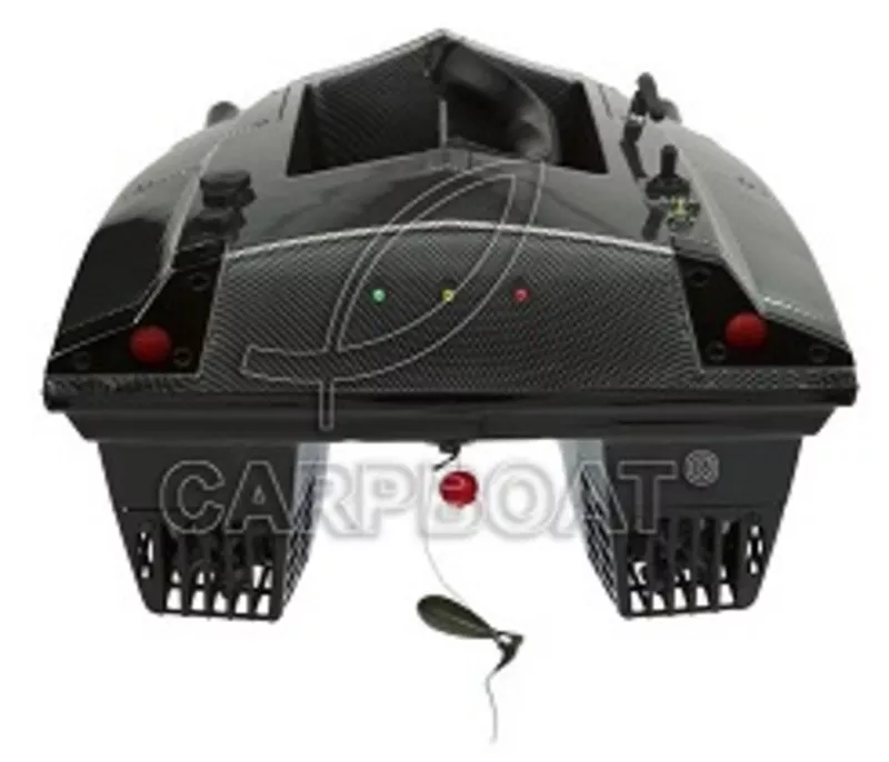 Кораблик для прикормки Carpboat Skarp Carbon 2, 4GHz NEW  4