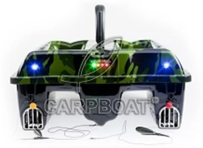 Кораблик для прикормки Carpboat Camo 2, 4GHz 2