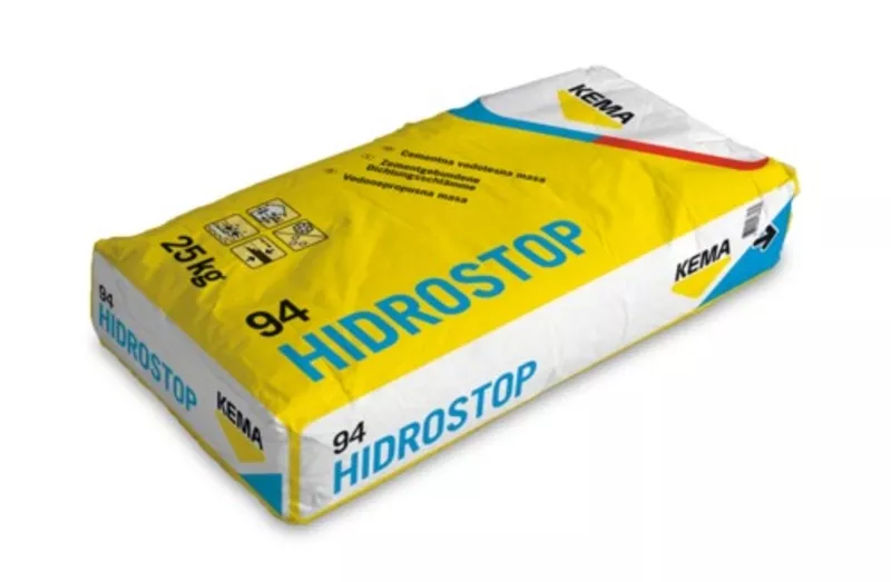 HIDROSTOP 94 - 25кг Гідроізоляційна суміш на основі цементу