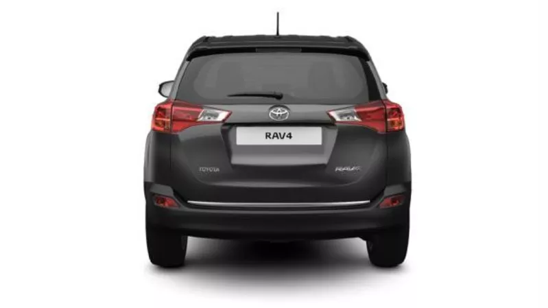 Хром на кант багажника для Toyota RAV4 (2013+)