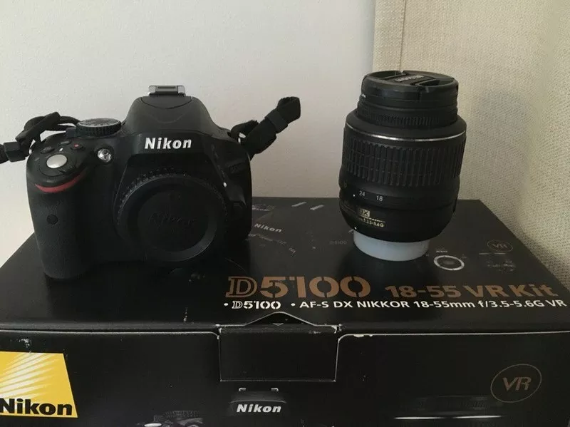 ПРОДАМ Nikon D5100 18-55VR (вся комплектация) + сумка
