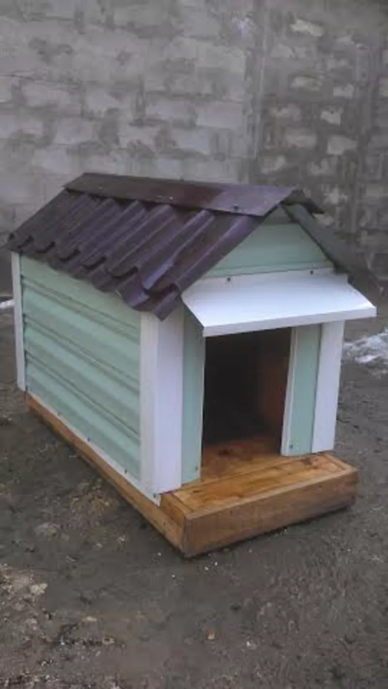 Утеплённая будка для собаки