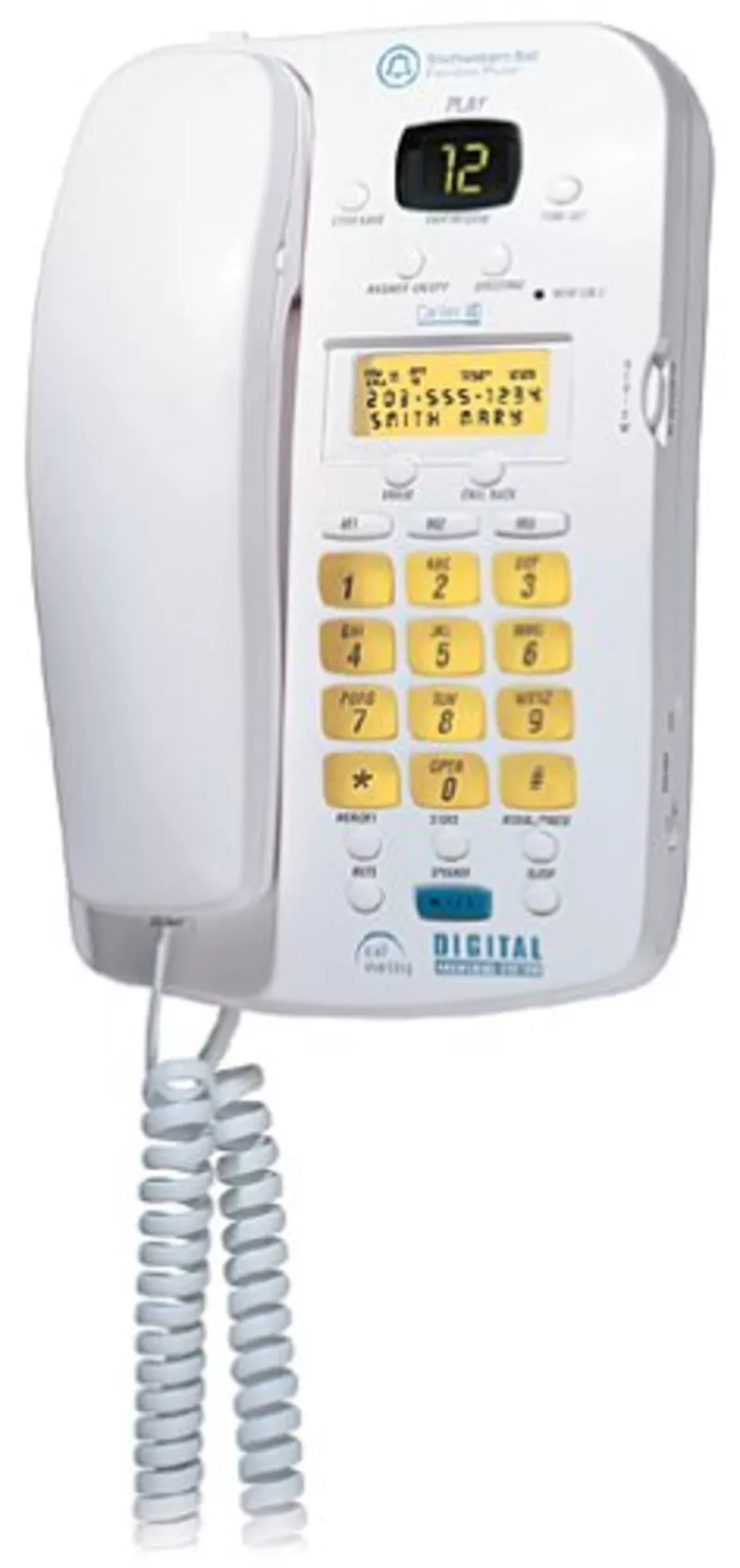 Телефон проводной Bell FM2575 (АОН,  автоответчик) 2