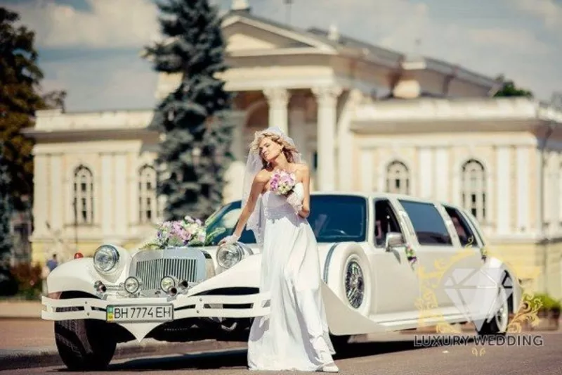 Прокат лимузинов на свадьбу в Одессе от «Luxury Wedding»  3