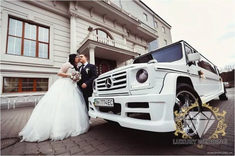 Прокат лимузинов на свадьбу в Одессе от «Luxury Wedding»  4