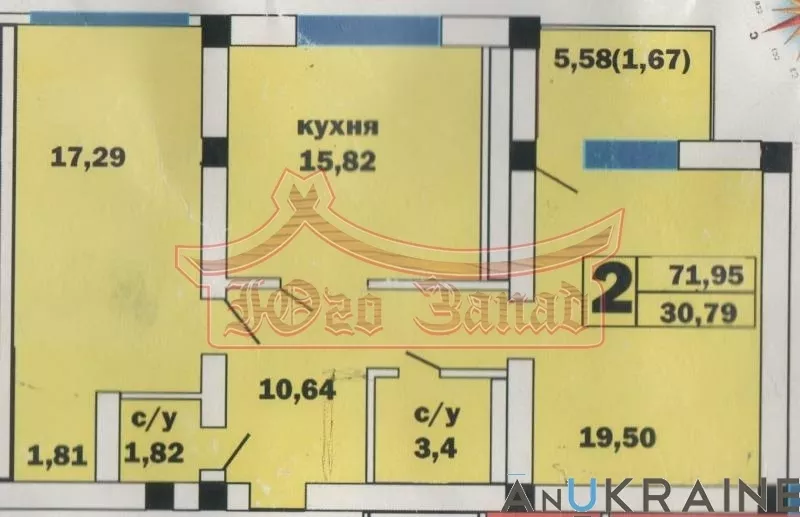 Квартира в элитном жилом комплексе Зеленый мыс,  Английский дом-3 2