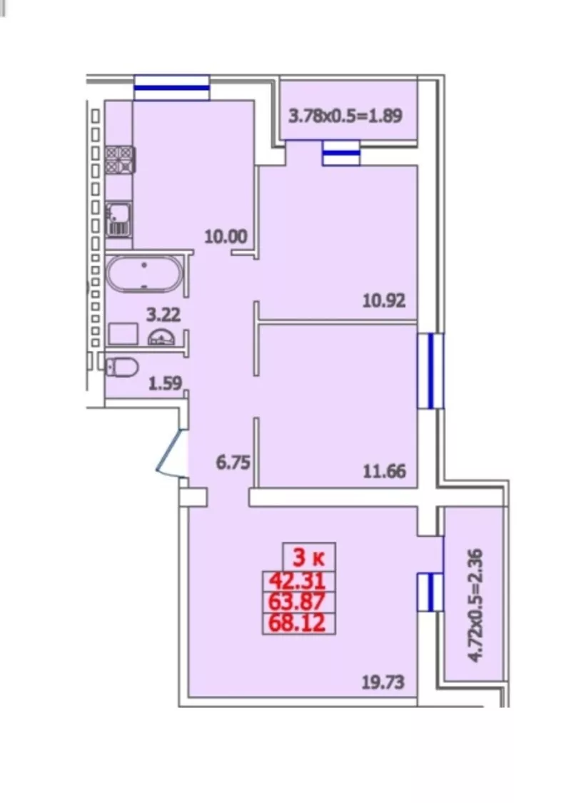 Квартиры от застройщика для Вас по курсу 27.00 7