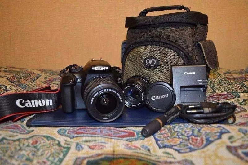 Продам зеркальный фотоаппарат Canon 1100d