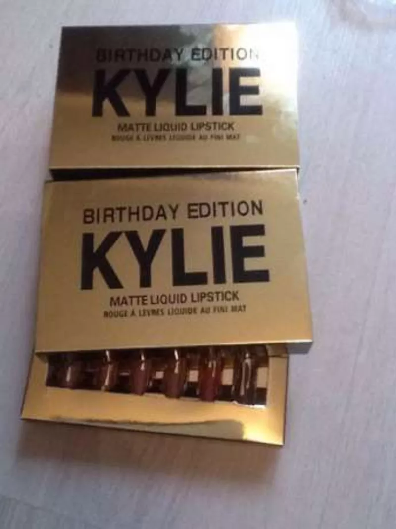 !На100%ящая помада!KYLIE BIRTHDAY EDITION! Не подделка,  не путать!!! 