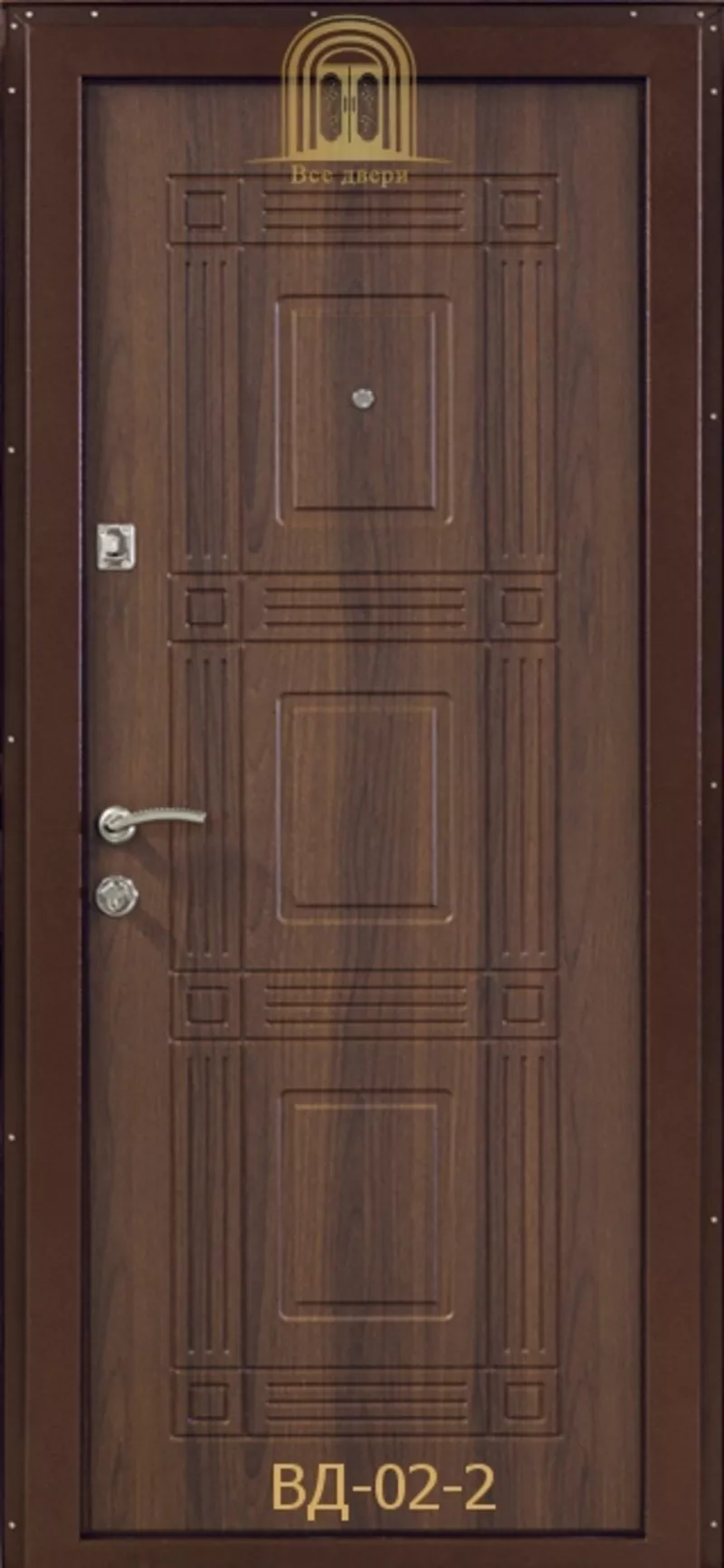 Входные стальные двери с порошковым покрытием оптом и в розницу 4