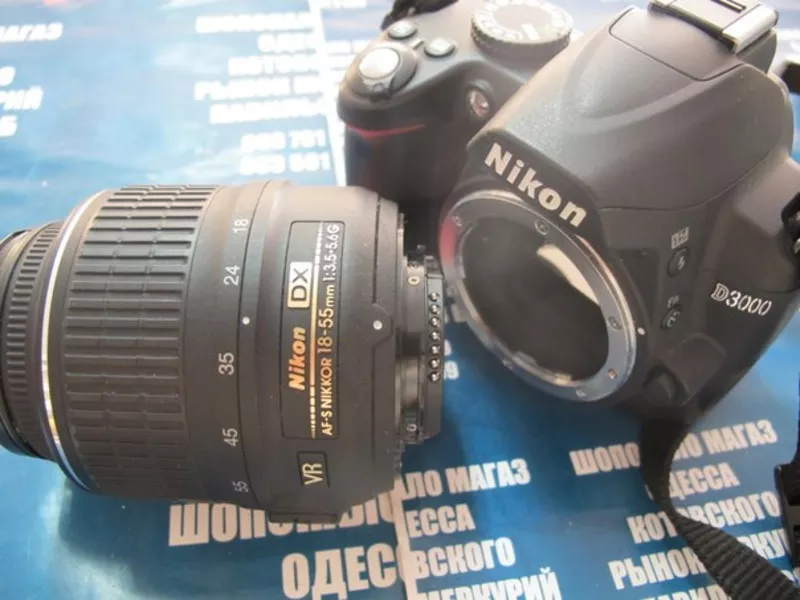 Фотоаппарат Nikon D3000 4