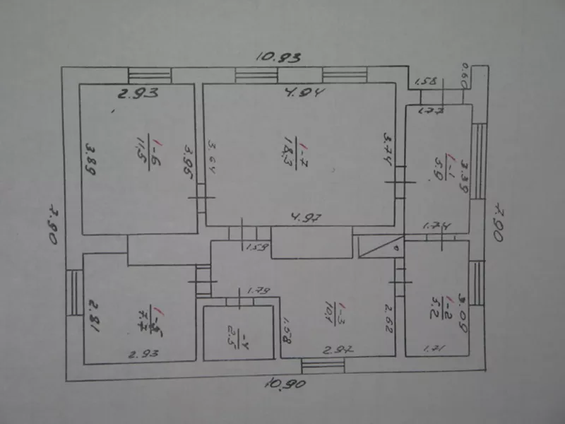 Продаеться дом в п.Саврань 4