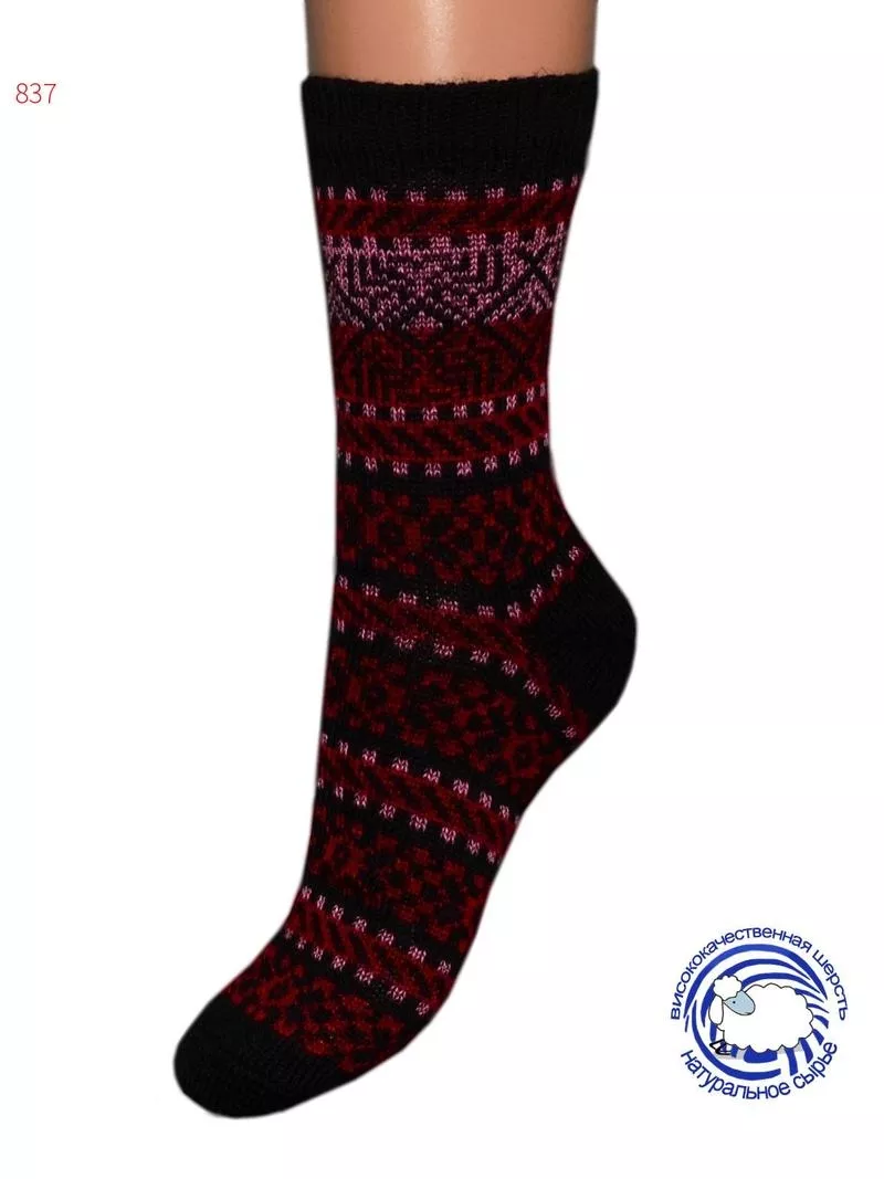 Теплые носки женские Теплі шкарпетки жіночі 2