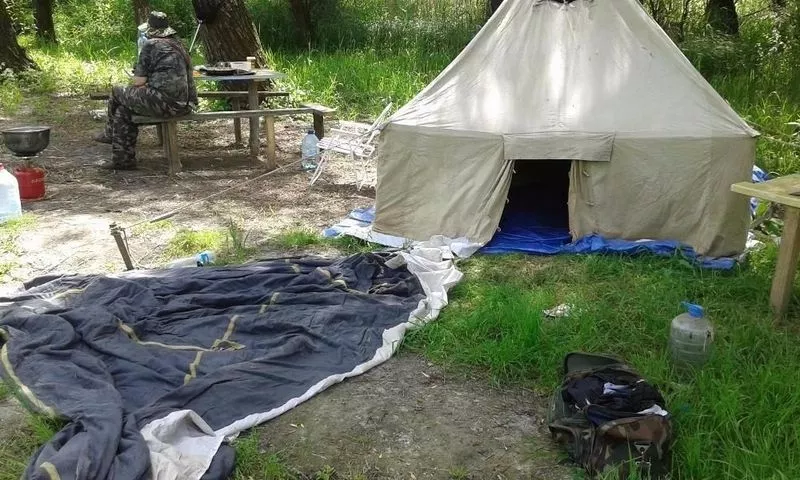 палатки лагерные военные для отдыха 5